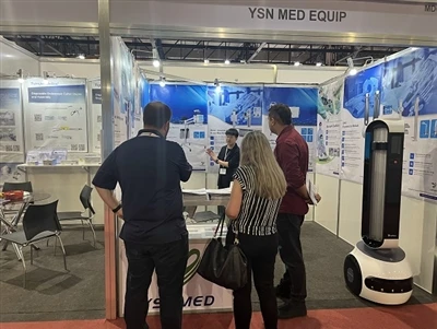 YSN Med Equip ha fatto il suo debutto alla fiera medica brasiliana del 2023